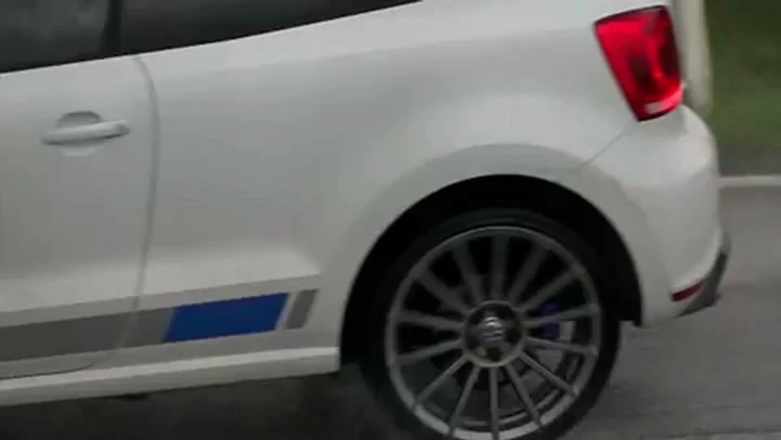VW polo wrc su strada