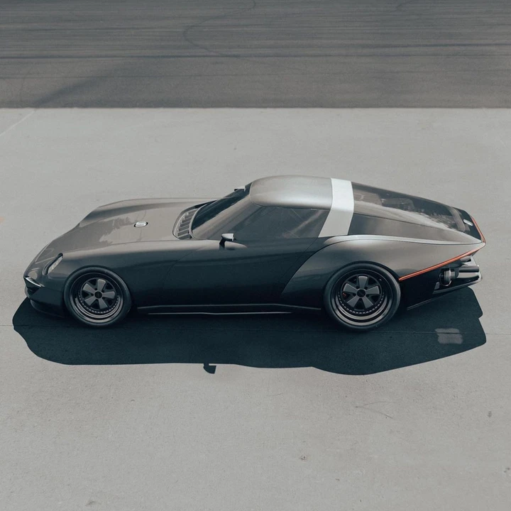 Porsche Concept Zero Two: 911 e Corvette si fondono
