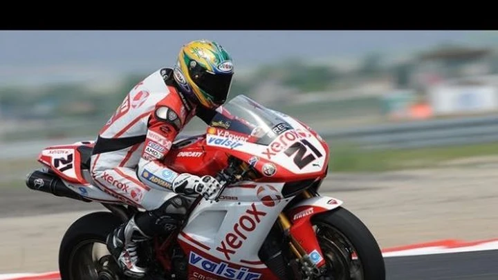 Troy Bayliss e Luca Scassa 