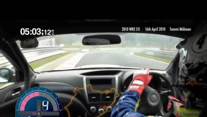 Subaru Impreza WRX STi Sedan 2011: al Nurburgring in 7.55