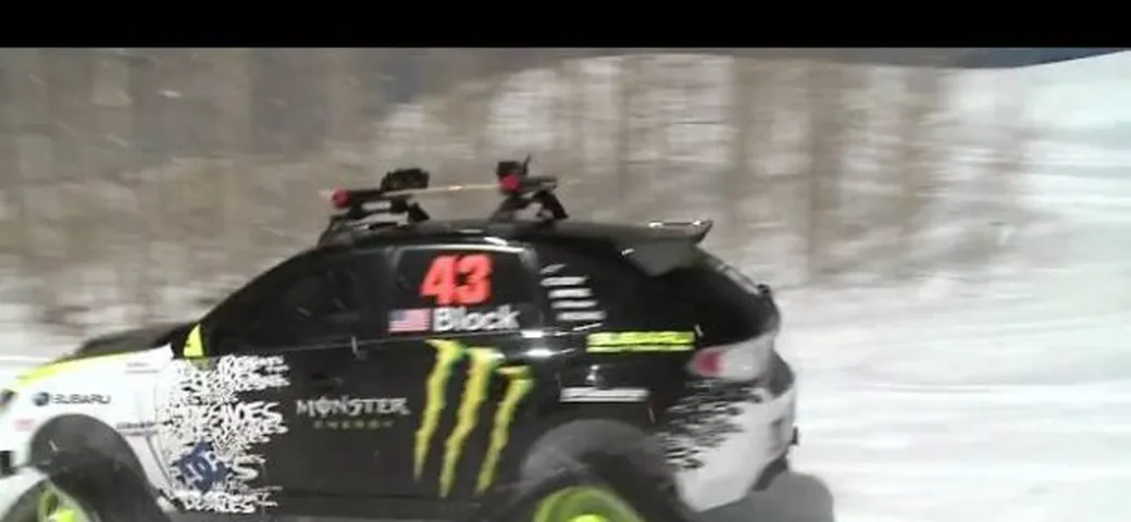 Video: Ken Block sulla neve con la Subaru Impreza STI