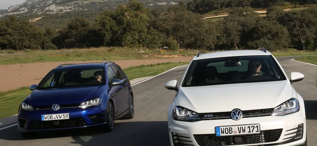 Volkswagen Golf GTD Variant e R Variant: primo contatto