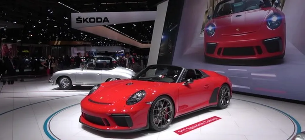 Salone Di Parigi 2018 - Porsche 911 Speedster Int. Venceslas Monzini