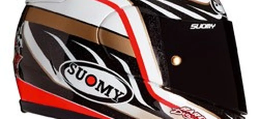 Nuove grafiche per il casco Suomy di Max Neukirchner