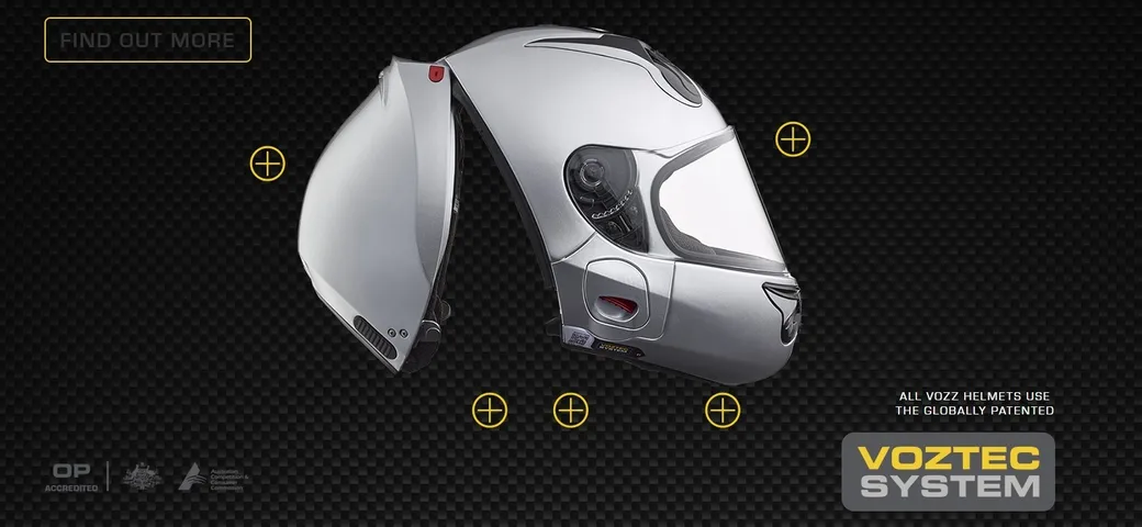 Vozz Helmets RS.01: il casco con apertura posteriore