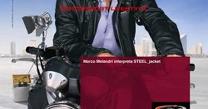 Melandri "fotomodello" per Spidi