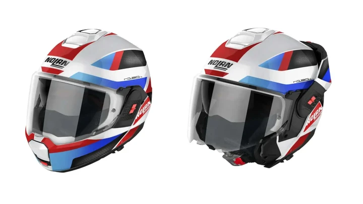 Nolan presenta un nuovo casco da turismo modulare chiamato N120-1