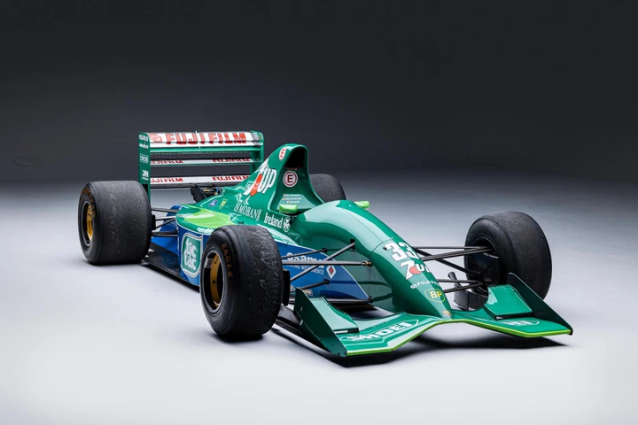 La Jordan-Ford 191 di Michael Schumacher torna all'asta