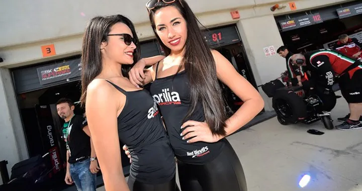 Paddock Girls SBK Aragon 2015