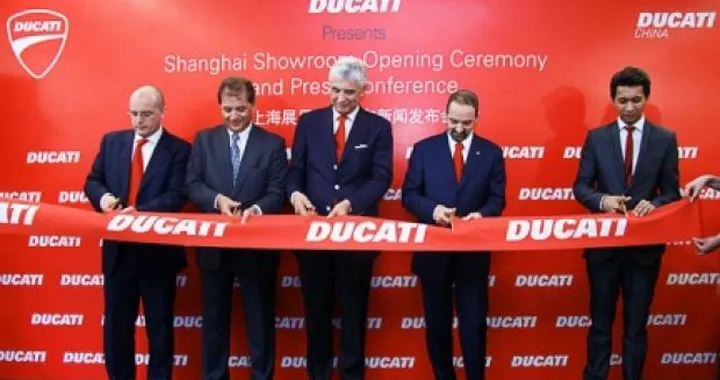 Ducati apre il primo Store a Shangai (Cina)
