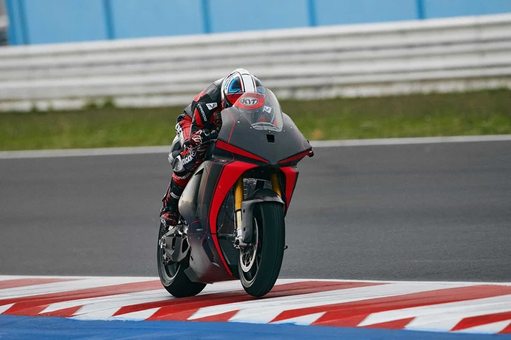 Ducati MotoE: i primi test in pista a Misano