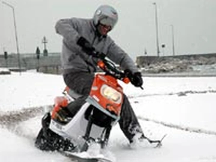 Scooter-slitta!