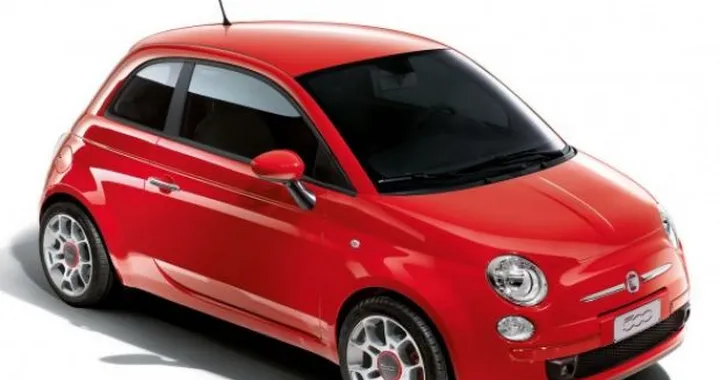 Fiat 500 Rosso Corsa