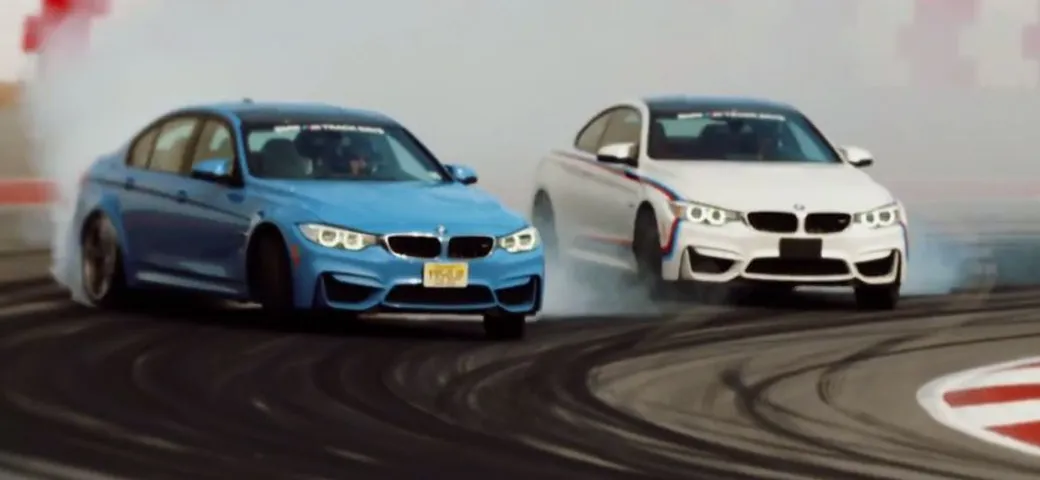 Video: di traverso con BMW M3 e M4