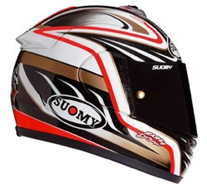 Nuove grafiche per il casco Suomy di Max Neukirchner