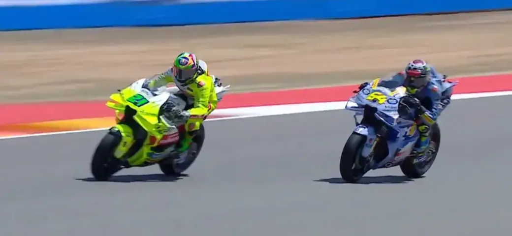 Morbidelli e Aldeguer: adrenalina pura a 360 km/h