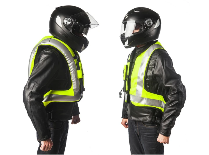 Helite Turtle Airbag Vest: gilet-airbag [Video]