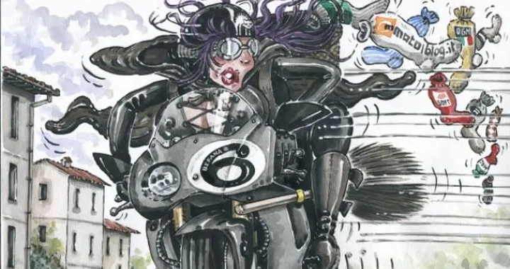 La Befana viene in moto... Buona Befana a Tutti