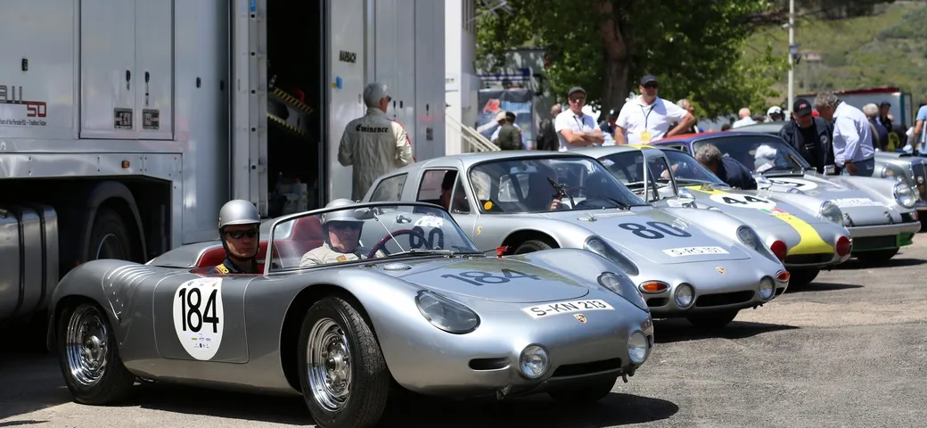 Sulle strade della Targa Florio con le nuove Porsche 911
