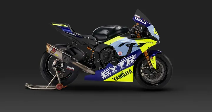 Yamaha omaggia Valentino Rossi con una speciale R1 GYTR VR46