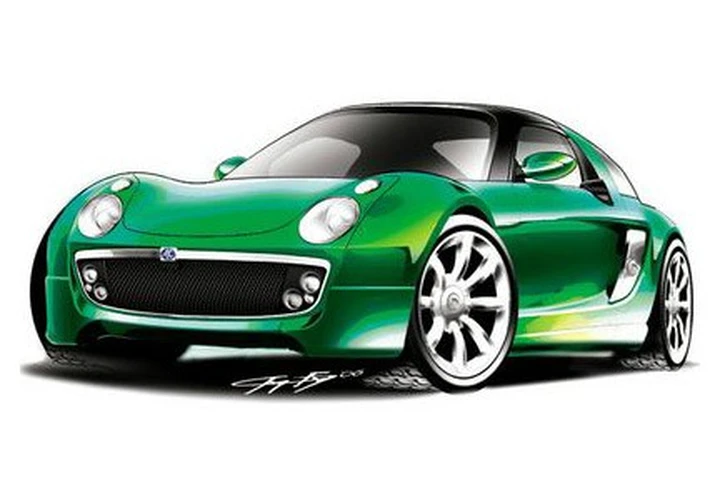 AC - Smart Roadster, primo disegno