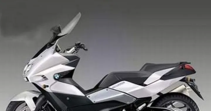 BMW: ricostruzione grafica del maxi scooter