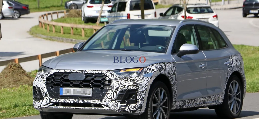 Audi Q5 2020: foto spia del restyling