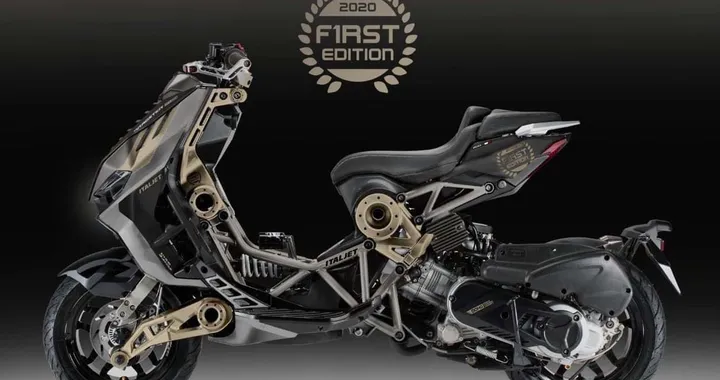 Italjet Dragster First Edition: una colorazione particolare per il Giappone