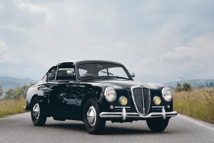 Miki Biasion guida la Lancia Aurelia B20 GT alla 1000 Miglia 2024