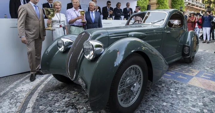 Una Lancia Astura vince la Coppa d'Oro di Villa d'Este