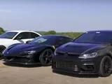 Ferrari SF90 Stradale contro Golf R e BMW M240i: chi vince? [VIDEO]