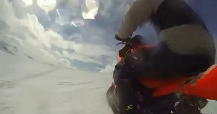 Verrückt gixxer 1000 snowbike