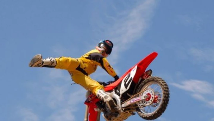 Jeremy McGrath all'Arenacross di Genova