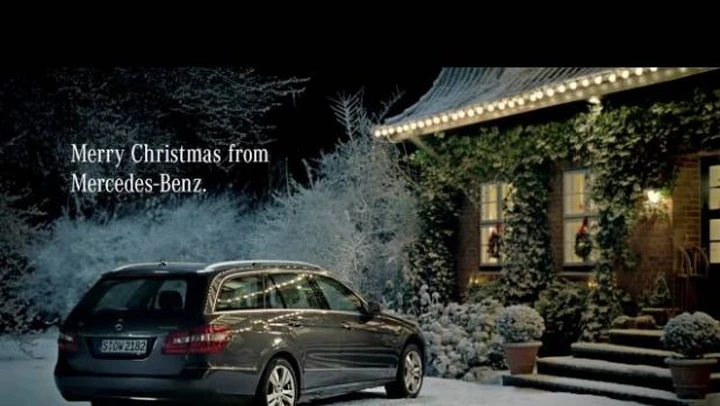 Mercedes: il video-augurio di Natale