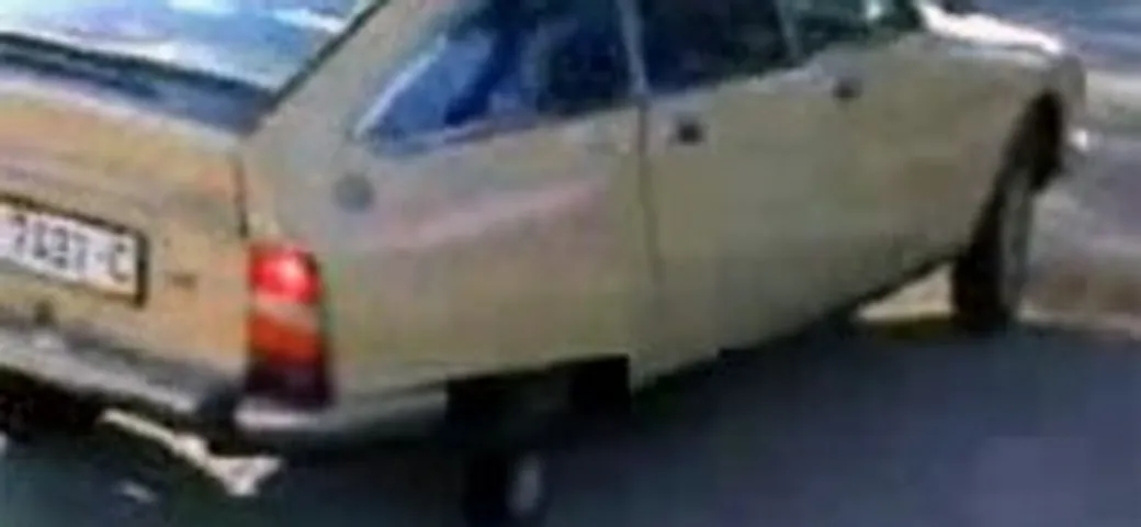 Video: Citroen GS su tre ruote