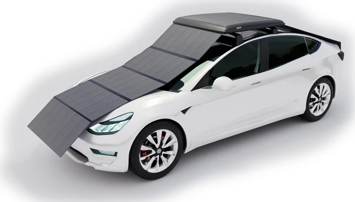 GoSun e il pannello a energia solare per ricaricare auto elettriche