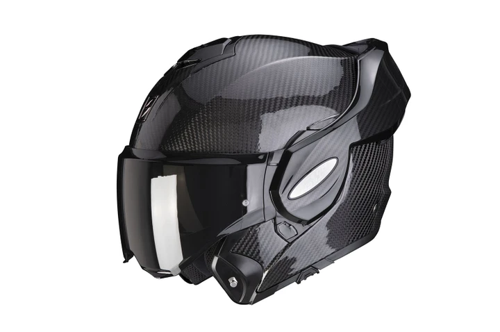 Scorpion Exo Tech Carbon, il nuovo casco apribile Flip Back