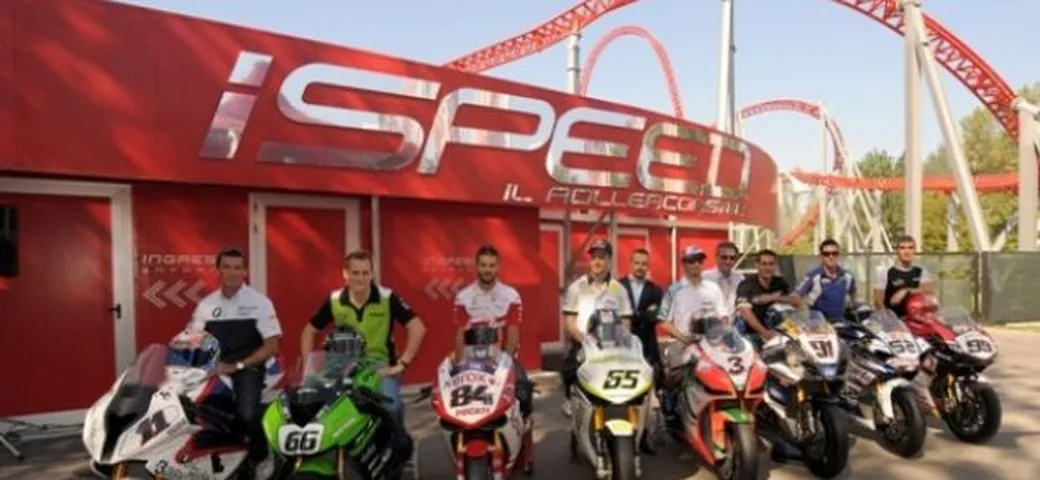 WSBK: I piloti della Superbike a Mirabilandia