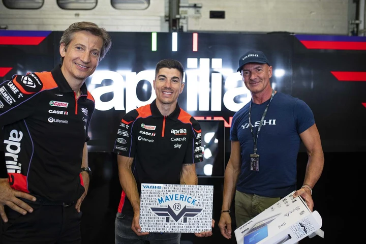 Aprilia Racing e Yashi partnership MotoGP