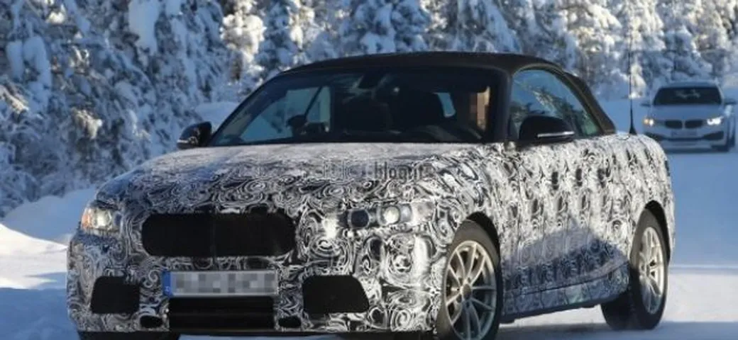BMW Serie 2 Cabriolet: foto spia