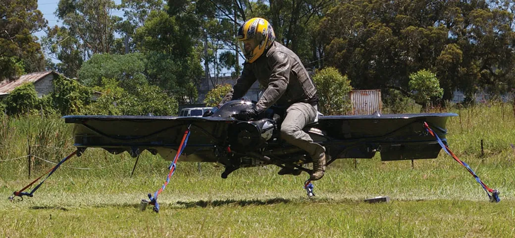 Le moto volanti dell'esercito Usa