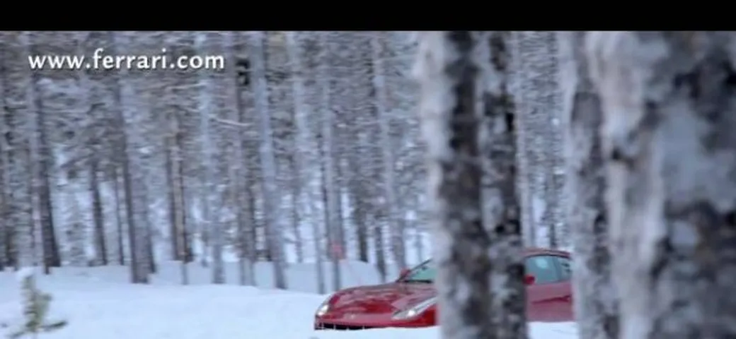 Ferrari: la FF sfida i ghiacci svedesi