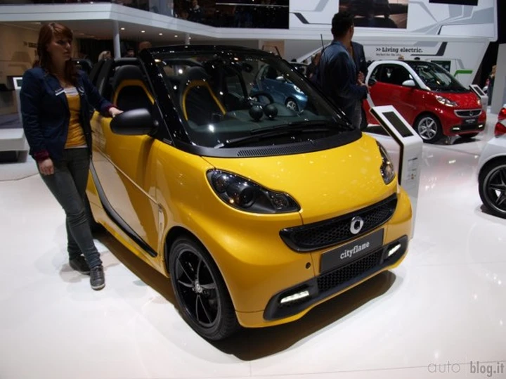 Smart ForTwo Cityflame - Salone di Ginevra 2013 Live