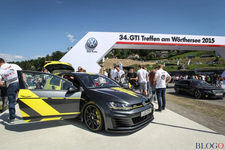 GTI Treffen Wörthersee 2015: lo stand Volkswagen