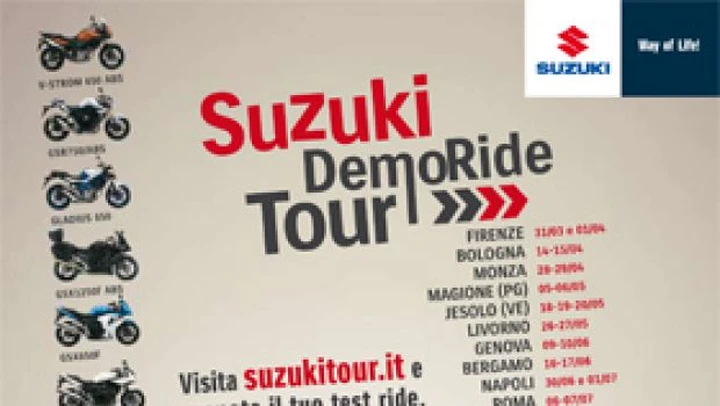 Suzuki Demo Ride Tour 2012