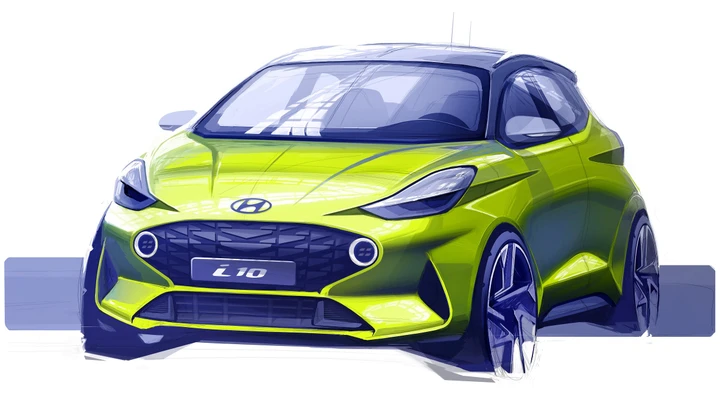 Hyundai: svelato un bozzetto della prossima i10