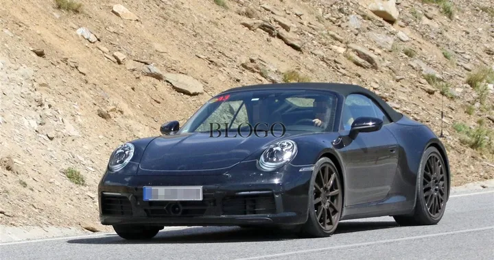 Porsche 911 Cabrio 2018: nuove foto spia