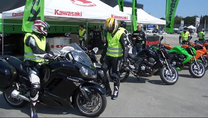 Test Ride Kawasaki alla SBK di Imola