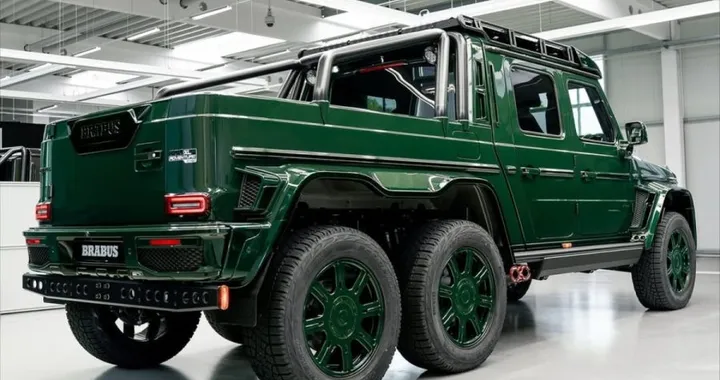 Il 6x6 più estremo del mondo è firmato da Brabus: pura follia