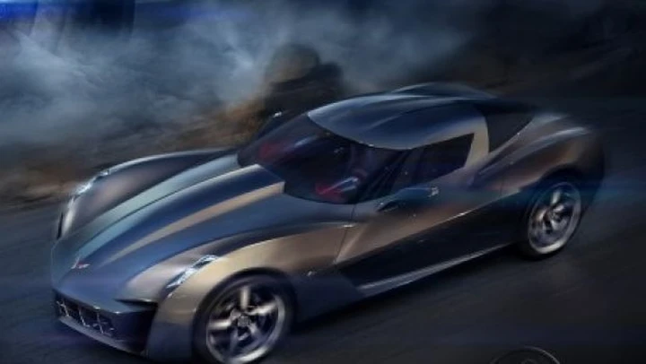 Immagini ufficiali della Corvette Stingray Concept 50th Anniversary